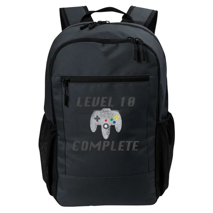 Level 10 Complete 10th Birthday Daily Commute Backpack