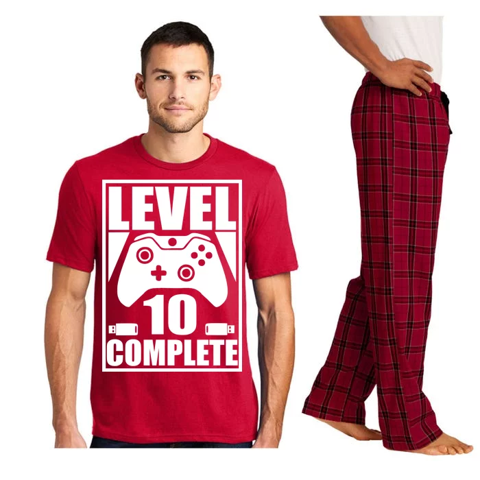 Level 10 Complete Video Gamer 10th Birthday Pajama Set