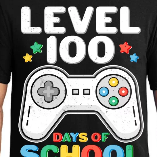 Level 100 Days Of School Completed Gamer Pajama Set