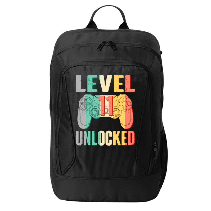 Level 11 Unlocked 11th Birthday City Backpack