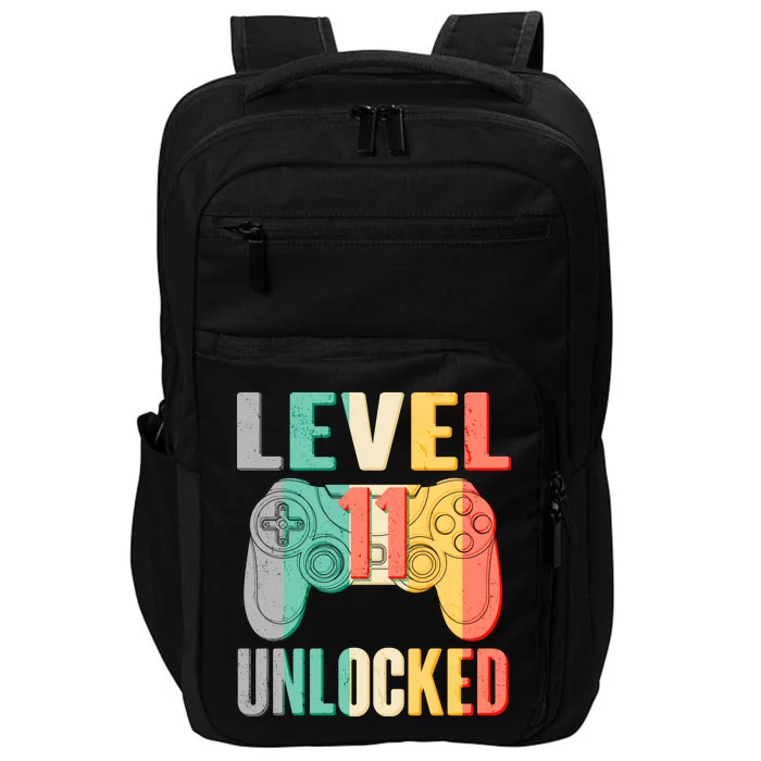 Level 11 Unlocked 11th Birthday Impact Tech Backpack