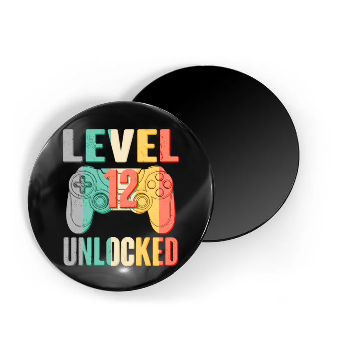 Level 12 Unlocked Twelve Years Old Magnet