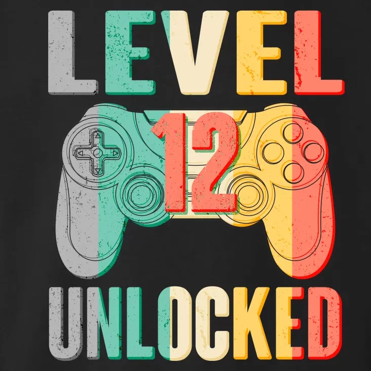 Level 12 Unlocked Twelve Years Old Toddler Hoodie