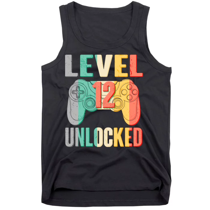 Level 12 Unlocked Twelve Years Old Tank Top