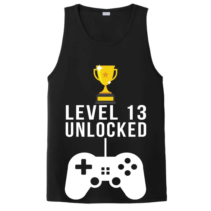 Level 13 Unlocked Official Teenager Performance Tank