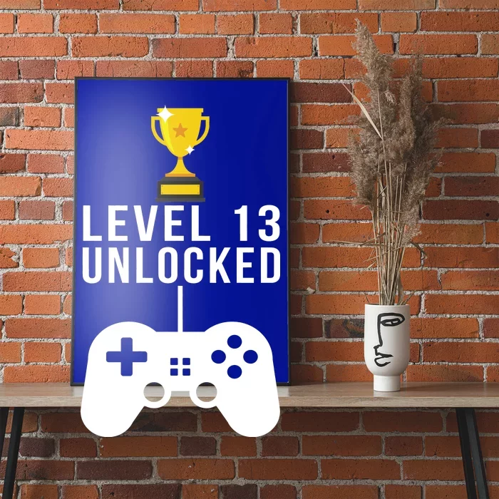 Level 13 Unlocked Official Teenager Poster