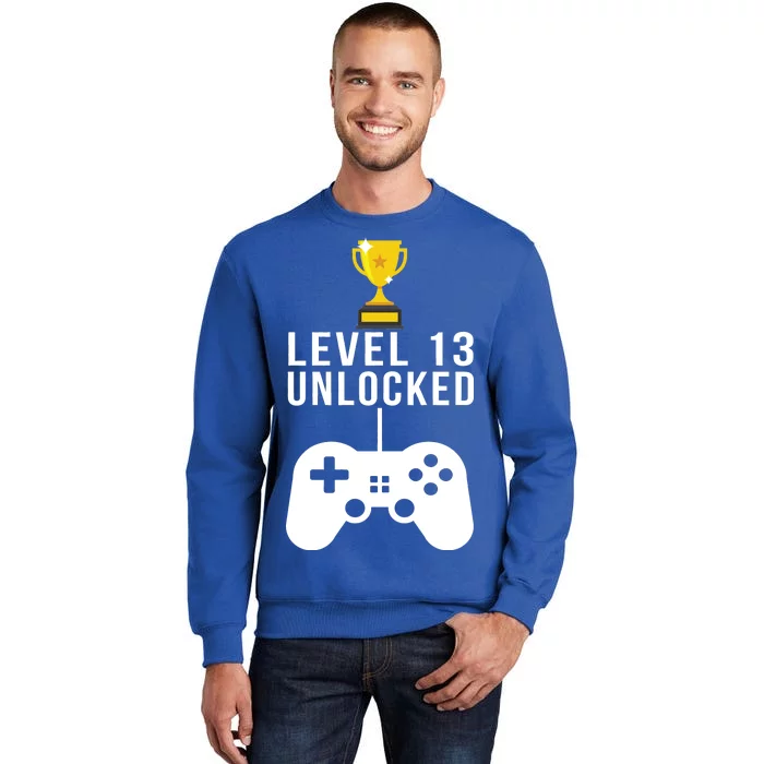 Level 13 Unlocked Official Teenager Tall Sweatshirt