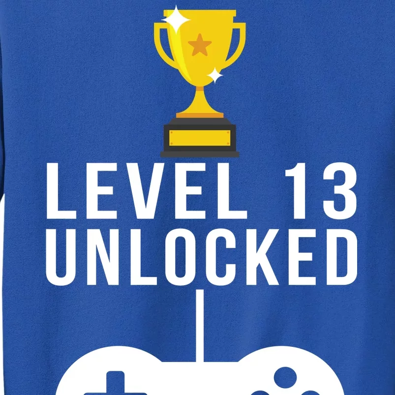 Level 13 Unlocked Official Teenager Tall Sweatshirt