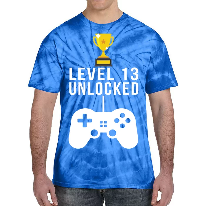 Level 13 Unlocked Official Teenager Tie-Dye T-Shirt