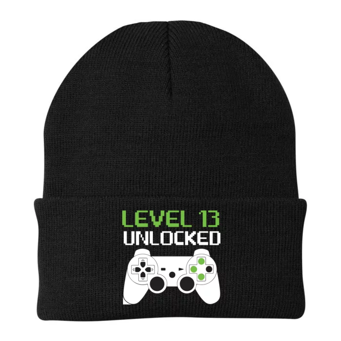 Level 13 Unlocked Teenager Knit Cap Winter Beanie