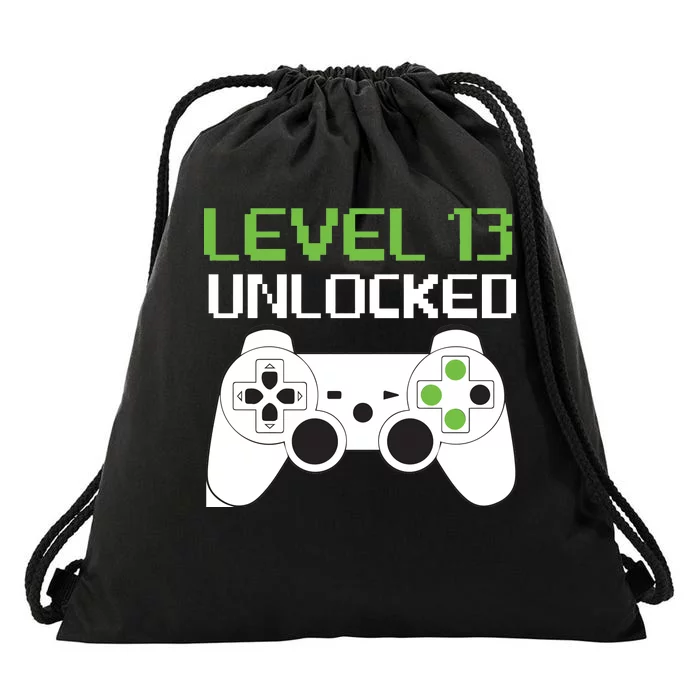 Level 13 Unlocked Teenager Drawstring Bag