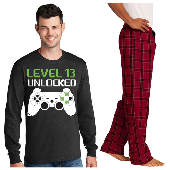 Level 13 Unlocked Teenager Long Sleeve Pajama Set