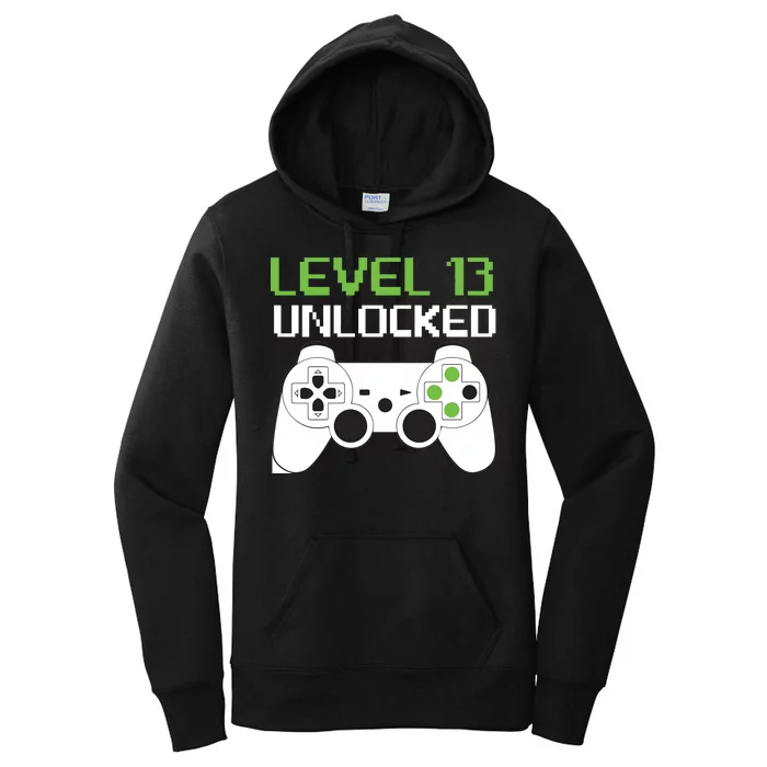 Level 13 Unlocked Teenager Women's Pullover Hoodie