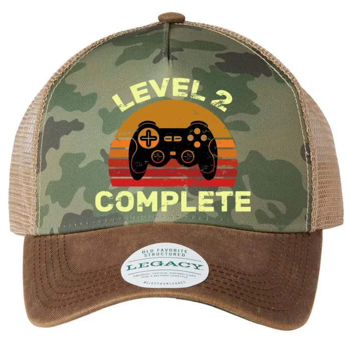 Level 2 Complete Vintage Celebrate 2nd Wedding Legacy Tie Dye Trucker Hat