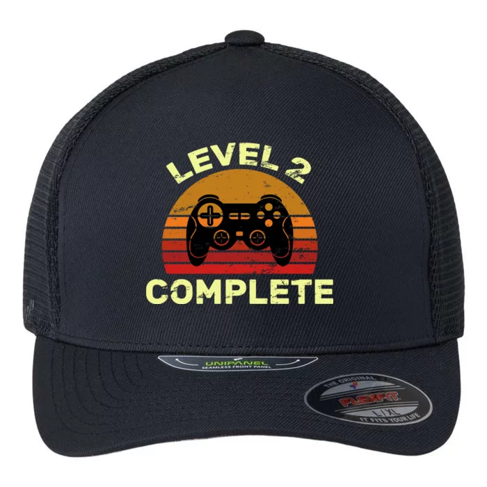 Level 2 Complete Vintage Celebrate 2nd Wedding Flexfit Unipanel Trucker Cap