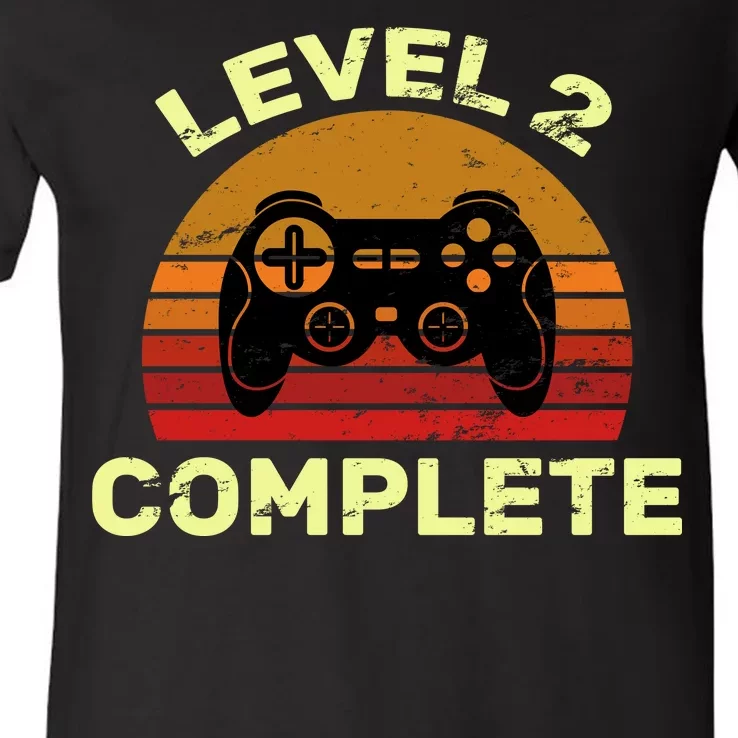 Level 2 Complete Vintage Celebrate 2nd Wedding V-Neck T-Shirt