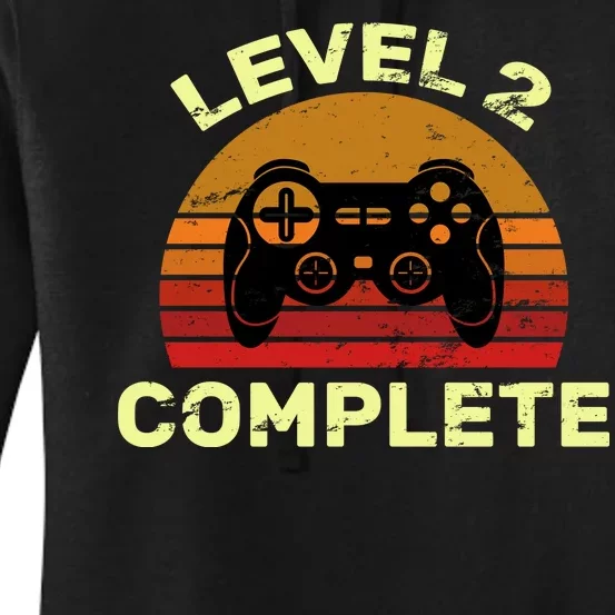 Level 2 Complete Vintage Celebrate 2nd Wedding Women's Pullover Hoodie