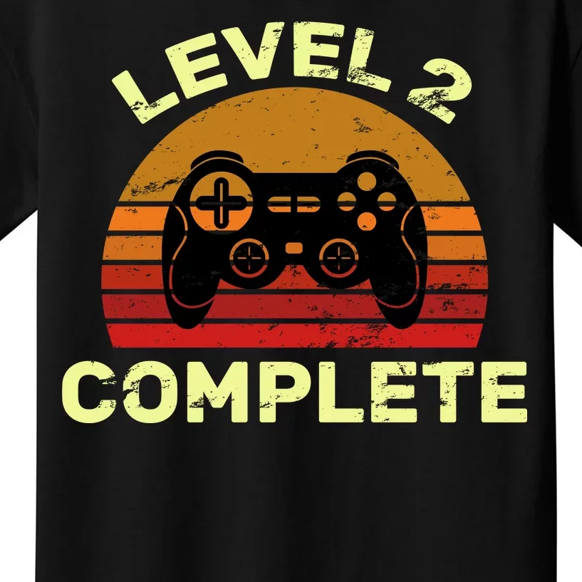 Level 2 Complete Vintage Celebrate 2nd Wedding Kids T-Shirt