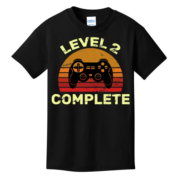 Level 2 Complete Vintage Celebrate 2nd Wedding Kids T-Shirt