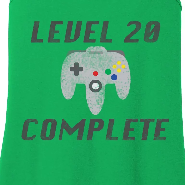 Level 20 Complete 20th Birthday Ladies Essential Tank