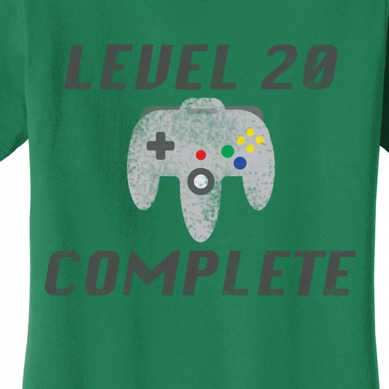 Level 20 Complete 20th Birthday Women's T-Shirt