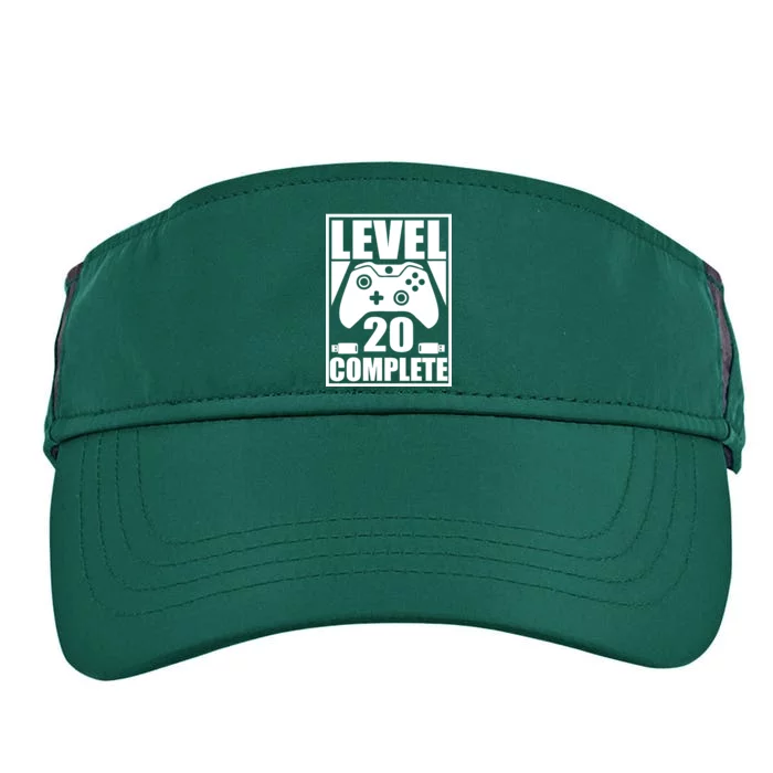 Level 20 Complete Gaming 20th Birthday Adult Drive Performance Visor