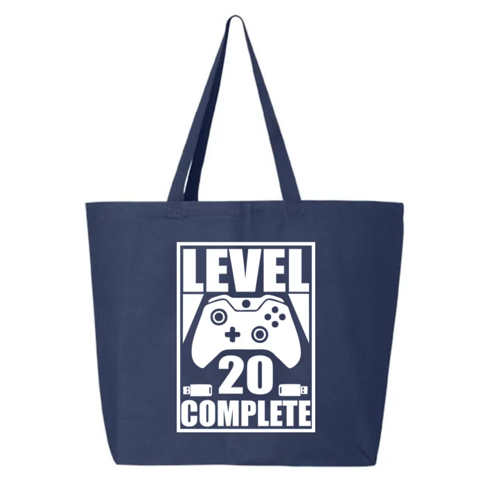 Level 20 Complete Gaming 20th Birthday 25L Jumbo Tote