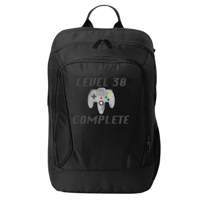 Level 30 Complete 30th Birthday City Backpack