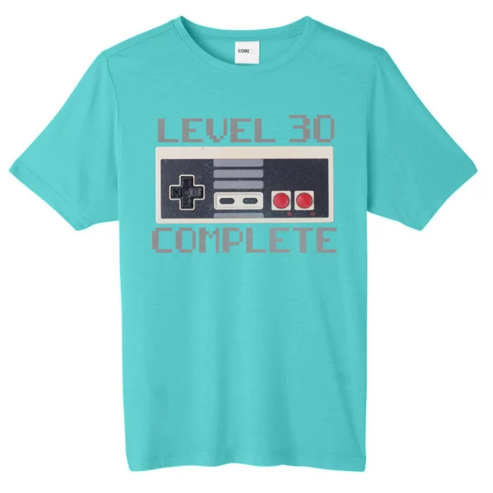 Level 30 Complete Retro Gamer 30th Birthday ChromaSoft Performance T-Shirt