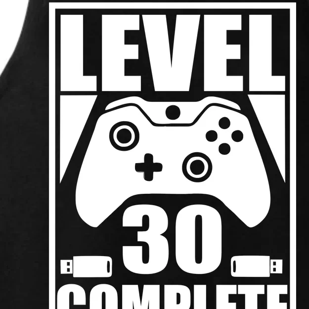 Level 30 Complete Video Gamer 30th Birthday Ladies Tri-Blend Wicking Tank