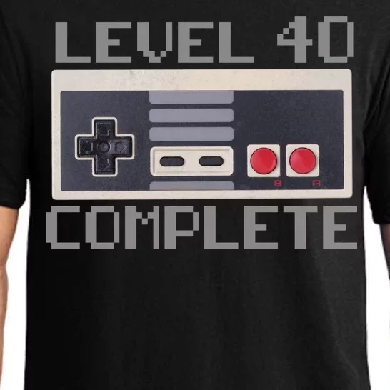 Level 40 Complete Retro Gamer 40th Birthday Pajama Set