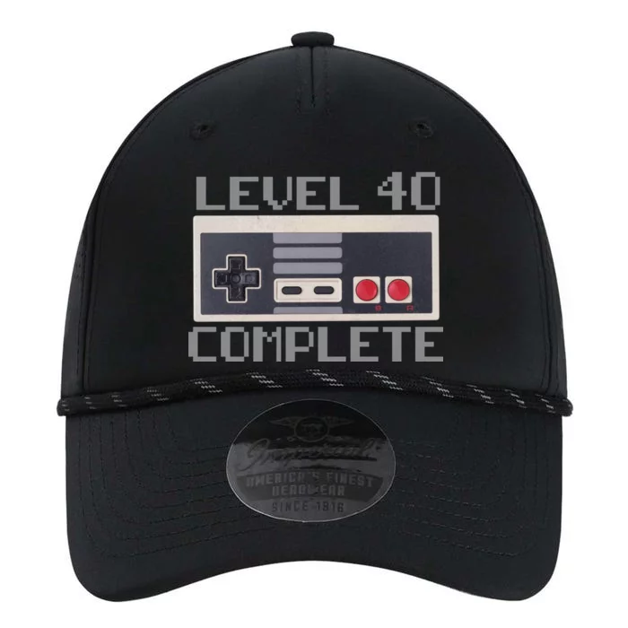 Level 40 Complete Retro Gamer 40th Birthday Performance The Dyno Cap