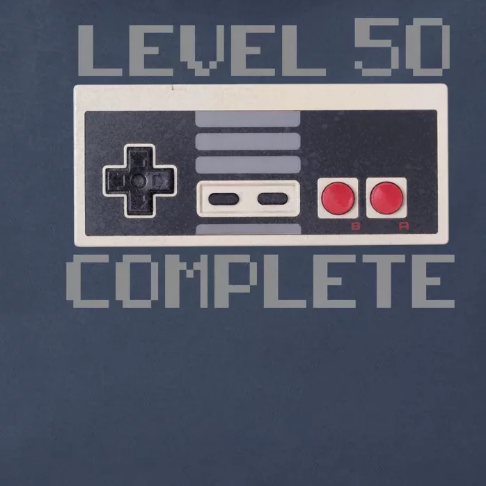 Level 50 Complete Retro Gamer 50th Birthday Zip Tote Bag