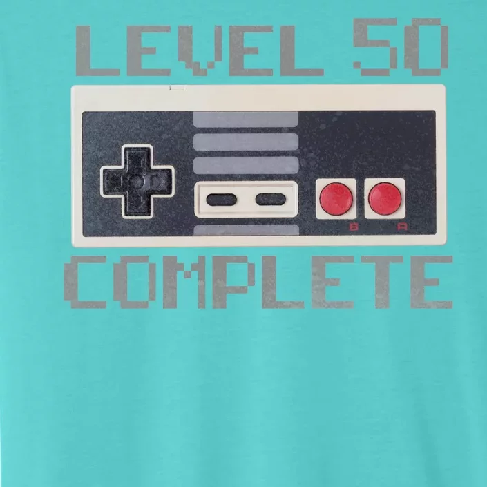 Level 50 Complete Retro Gamer 50th Birthday ChromaSoft Performance T-Shirt