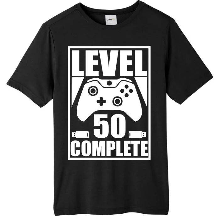 Level 50 Complete Video Gamer 50th Birthday ChromaSoft Performance T-Shirt