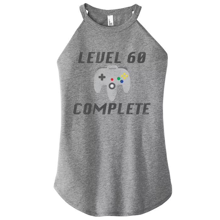 Level 60 Complete 60th Birthday Women’s Perfect Tri Rocker Tank