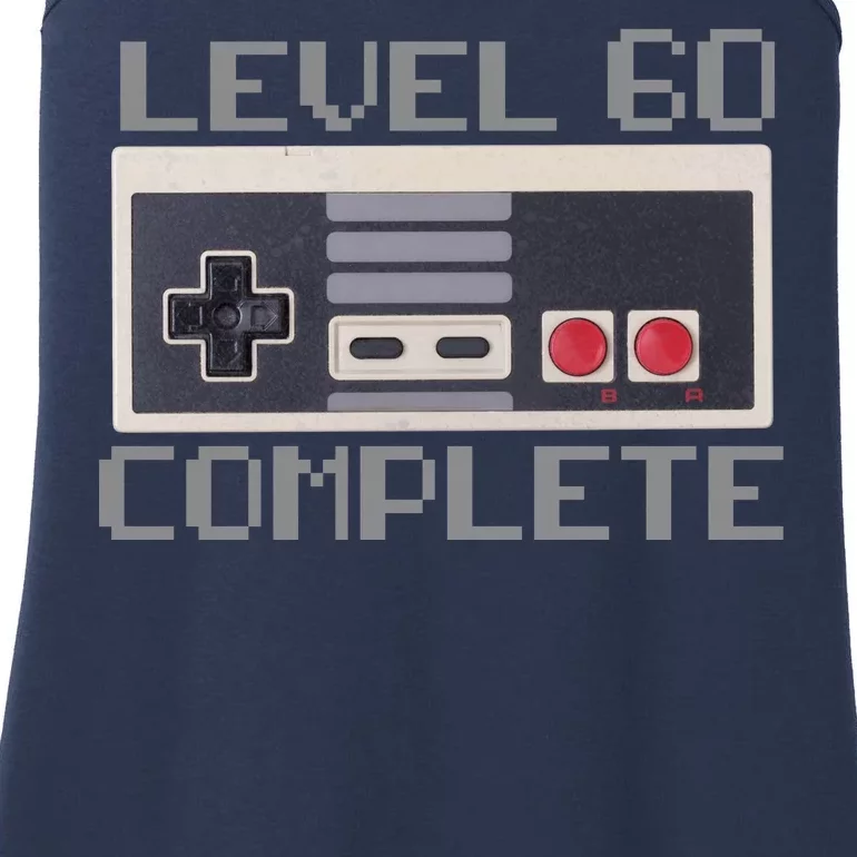 Level 60 Complete Retro Gamer 60th Birthday Ladies Essential Tank