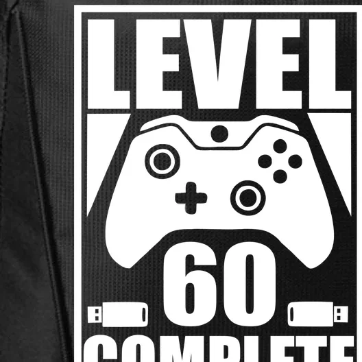 Level 60 Complete Video Gamer 60th Birthday City Backpack