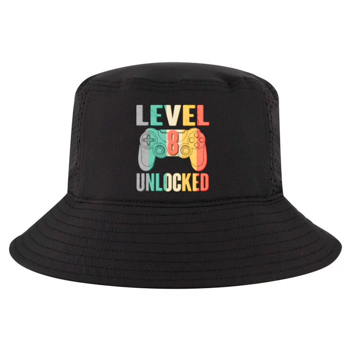 Level 8 Unlocked Eight Years Old Cool Comfort Performance Bucket Hat