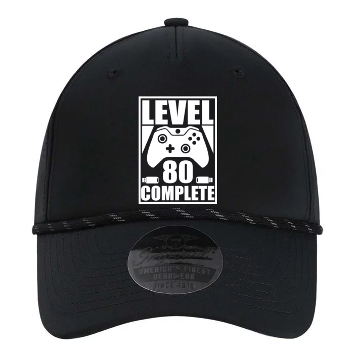 Level 80 Complete Video Gamer 80th Birthday Performance The Dyno Cap