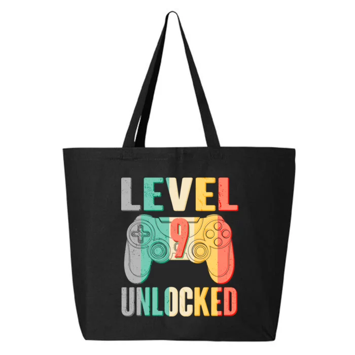 Level 9 Unlocked Nine Years Old 25L Jumbo Tote