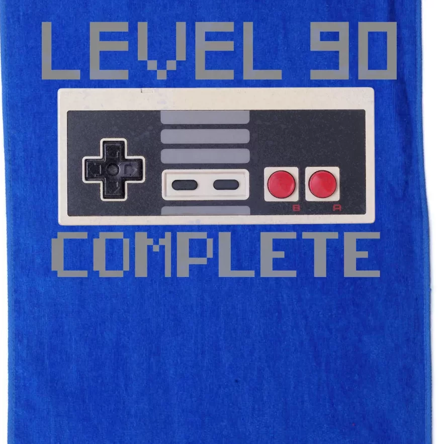 Level 90 Complete Retro Gamer 90th Birthday Platinum Collection Golf Towel