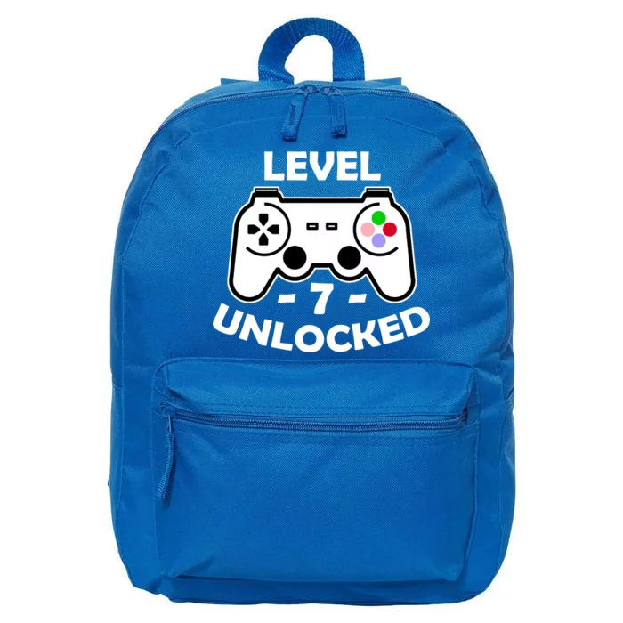 Level Seven Unlocked 7th Birthday 16 in Basic Backpack