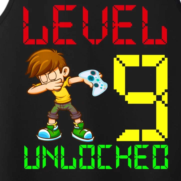 Level Up Age 9 Unlocked Performance Tank