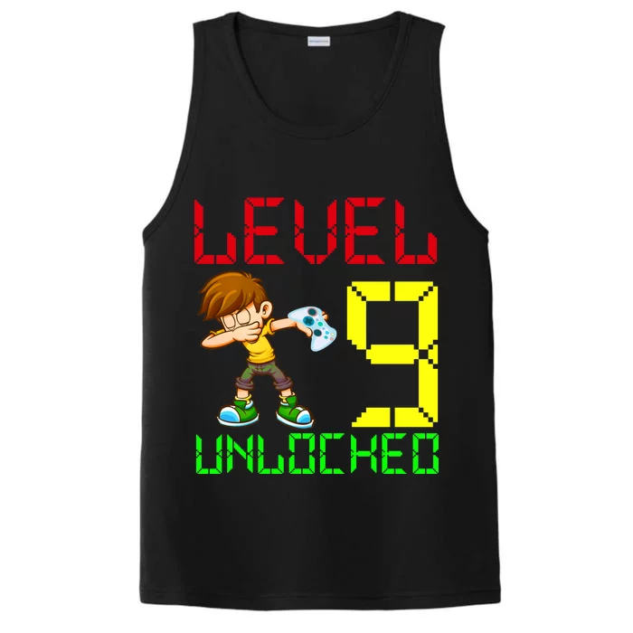 Level Up Age 9 Unlocked Performance Tank