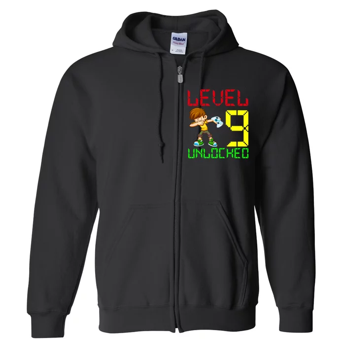 Level Up Age 9 Unlocked Full Zip Hoodie