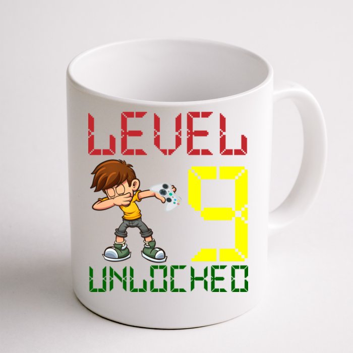 Level Up Age 9 Unlocked Front & Back Coffee Mug