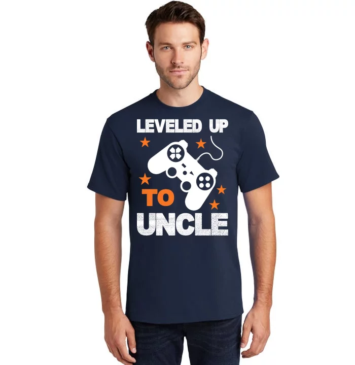 Leveled Up To Uncle Tall T-Shirt