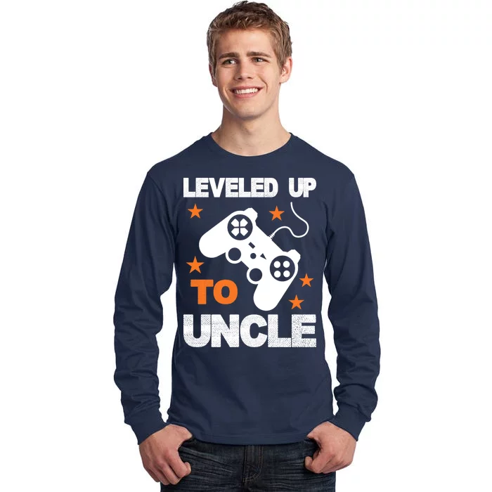 Leveled Up To Uncle Tall Long Sleeve T-Shirt