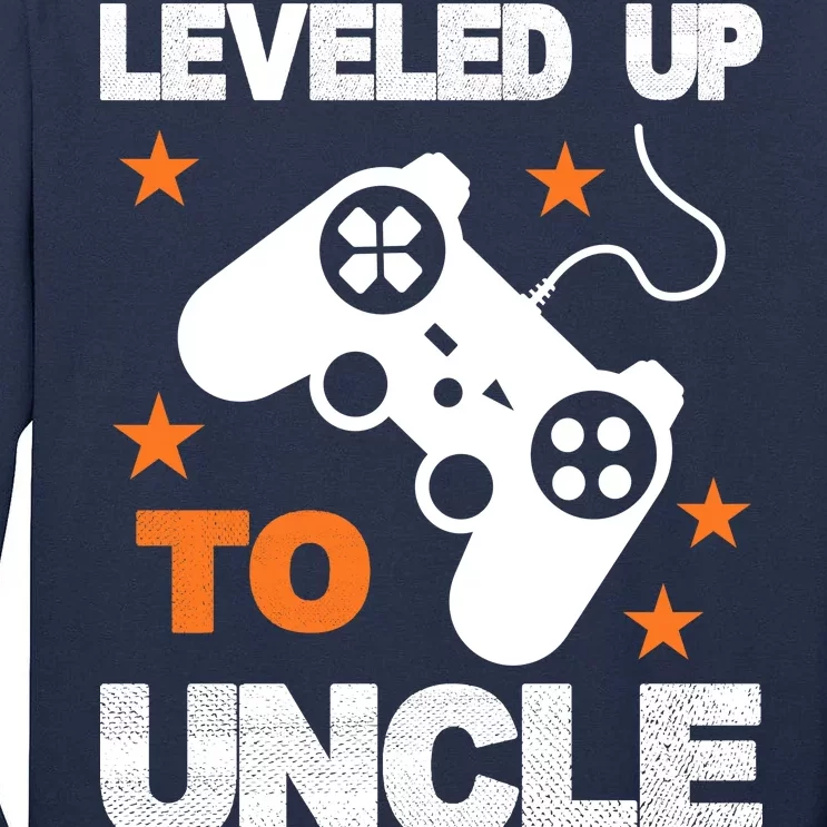 Leveled Up To Uncle Tall Long Sleeve T-Shirt